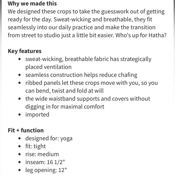 Lululemon Seamlessly Street Crop Leggings - Picture 8 of 8